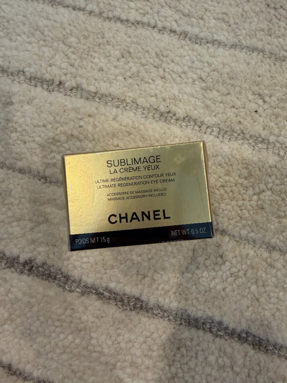 CHANEL - SUBLIMAGE LA CRÈME YEUX & Refill Ultimate Eye Cream